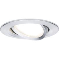 Paulmann 93902 Coin Slim LED-inbouwlamp LED LED vast ingebouwd 6 W Aluminium (geborsteld)