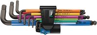 Wera 950 SPKL/9 SM HF Multicolour Stiftsleutelset, metrisch, BlackLaser, met vasthoudfunctie, 9 -delig - 1 stuk(s) - 05022210001