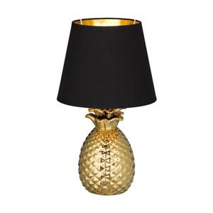 Trio Tafellamp Pineapple 35cm goud met zwart R50421079