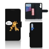 Honor 20 Leuk Hoesje Giraffe Honor 20 Leuk Hoesje Giraffe
