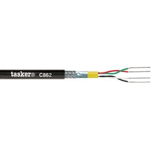 Tasker C862 PUR Proflex 5-polige DMX-kabel 110 ohm 2x2x0,35 100m