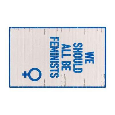 Tarkett vloerkleed Finally Vinyl™ Feminist - blauw - 125x196 cm