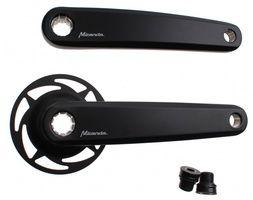 Miranda E-bike crankset 2 isis 170mm zwart + r-ring 857720