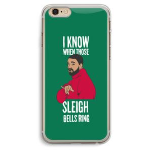 Sleigh Bells Ring: iPhone 6 Plus / 6S Plus Transparant Hoesje
