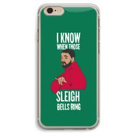 Sleigh Bells Ring: iPhone 6 Plus / 6S Plus Transparant Hoesje