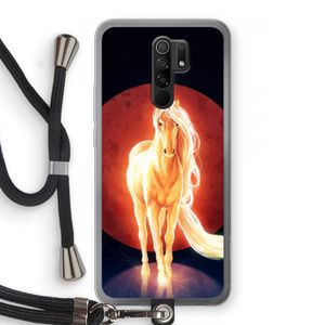 Last Unicorn: Xiaomi Redmi 9 Transparant Hoesje met koord