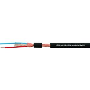 Helukabel 400038 Microfoonkabel 2 x 0.22 mm² Zwart 1000 m