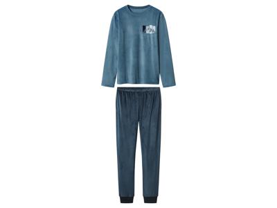 esmara Pluchen kinder pyjama (Donkerblauw/petrol, 146/152)