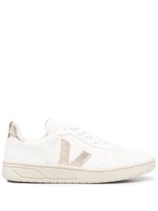 VEJA baskets V-10 à lacets - Blanc