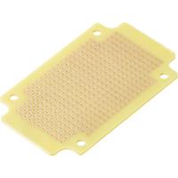 TRU COMPONENTS 98003C10 Experimenteer printplaat Hardpapier (l x b) 76.5 mm x 46.5 mm 35 µm Rastermaat 2.54 mm Inhoud 1 stuk(s)