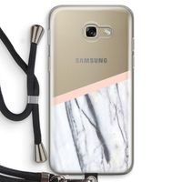 A touch of peach: Samsung Galaxy A5 (2017) Transparant Hoesje met koord