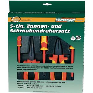Mannesmann VDE tangen- en schroevendraaierset 5-delig