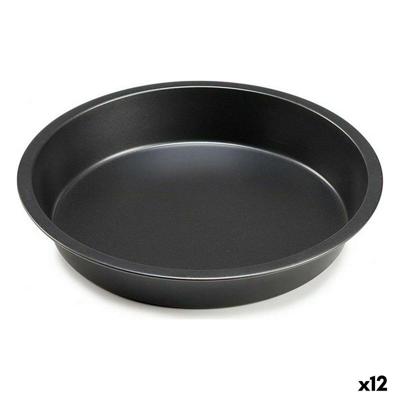 Oven Mould Kinvara CK25410-39 CK25410-39 Donker grijs Metaal Ø 28 cm 28 x 4,2 x 28 cm (12 Stuks)