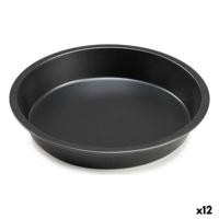 Oven Mould Kinvara CK25410-39 CK25410-39 Donker grijs Metaal Ø 28 cm 28 x 4,2 x 28 cm (12 Stuks)