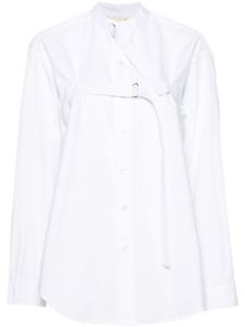 R13 jupe à boucle - Blanc