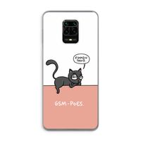 GSM poes: Xiaomi Redmi Note 9 Pro Transparant Hoesje