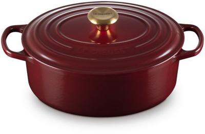 Le Creuset Braadpan Signature ovaal Garnet ø 31 cm / 6,3 liter