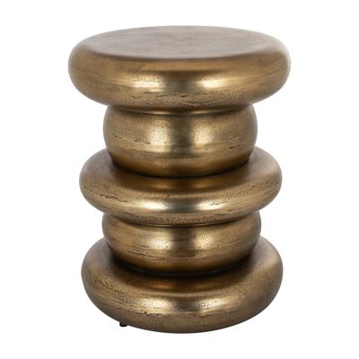 Richmond Bijzettafel 'Ela' 40cm, kleur Goud