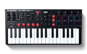 M-AUDIO Oxygen Pro Mini MIDI toetsenbord 32 toetsen USB Zwart