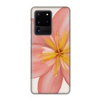 Pink Ellila Flower: Volledig geprint Samsung Galaxy S20 Ultra Hoesje