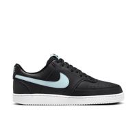 Nike Court Vision Low Next Nature Sneakers Zwart Lichtblauw Wit