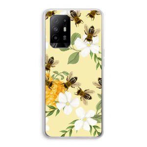 No flowers without bees: Oppo A94 5G Transparant Hoesje