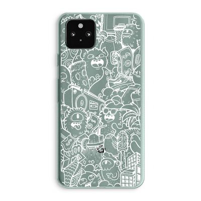 Vexx City #2: Google Pixel 5a 5G Transparant Hoesje