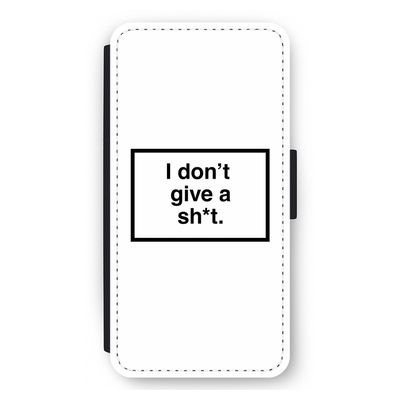 Don't give a shit: iPhone 12 Pro Max Flip Hoesje
