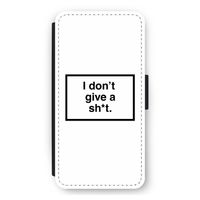 Don't give a shit: iPhone 12 Pro Max Flip Hoesje