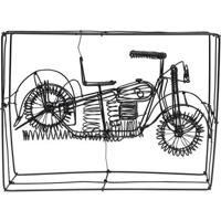 Kare Decofiguur Wire Harley Bike 32cm - thumbnail