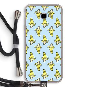 Bananas: Samsung Galaxy J4 Plus Transparant Hoesje met koord