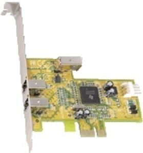 Dawicontrol DC-1394 PCIe interfacekaart/-adapter