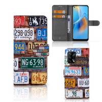 OPPO A74 4G Telefoonhoesje met foto Kentekenplaten - thumbnail