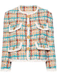 DSQUARED2 veste Upper East Side en tweed - Blanc