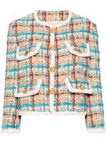 DSQUARED2 veste Upper East Side en tweed - Blanc