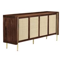 Dressoir Home ESPRIT Vezel Mangohout 180 x 40 x 80 cm