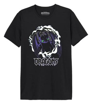 How to Train Your Dragon T-Shirt Dragons Size XL