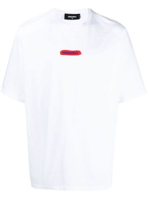 DSQUARED2 t-shirt à logo imprimé - Blanc