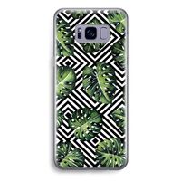 Geometrische jungle: Samsung Galaxy S8 Plus Transparant Hoesje Geometrische jungle: Samsung Galaxy S8 Plus Transparant Hoesje