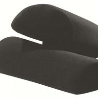 Lumbaal rol - D vorm diameter 12 -5 cm