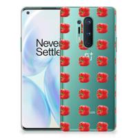 OnePlus 8 Pro | Siliconen Case | Paprika Red