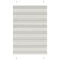 VidaXL Plissé rolgordijn 100x100 cm stofbreedte 99,4 cm polyester