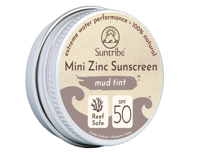 Suntribe Zonnebrandcrème - gezicht & sport - spf 50 - mud tint - 15 gr