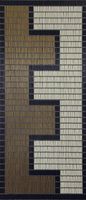 Sunarts kant en klaar vliegengordijn 90 x 210 Rits crème/goud/zwart model 066