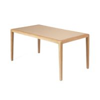 Kave Home Eettafel Better Massief Acacia / Polycement - Beige - thumbnail