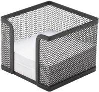 Q-CONNECT memokubus, metaal, zwart