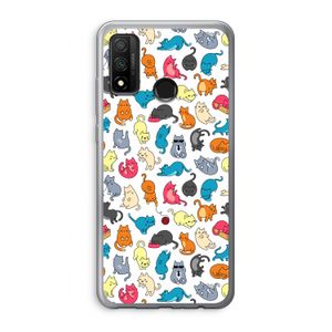 Kleurrijke katten: Huawei P Smart (2020) Transparant Hoesje