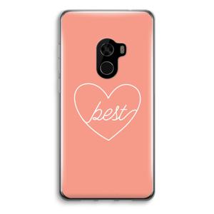 Best heart: Xiaomi Mi Mix 2 Transparant Hoesje