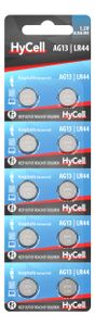HyCell Alkaline knoopcellen LR44 / LR1154 / AG13 | 10 stuks - 1516-0132 1516-0132