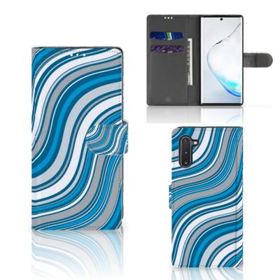 Samsung Galaxy Note 10 | Telefoon Hoesje | Waves Blue